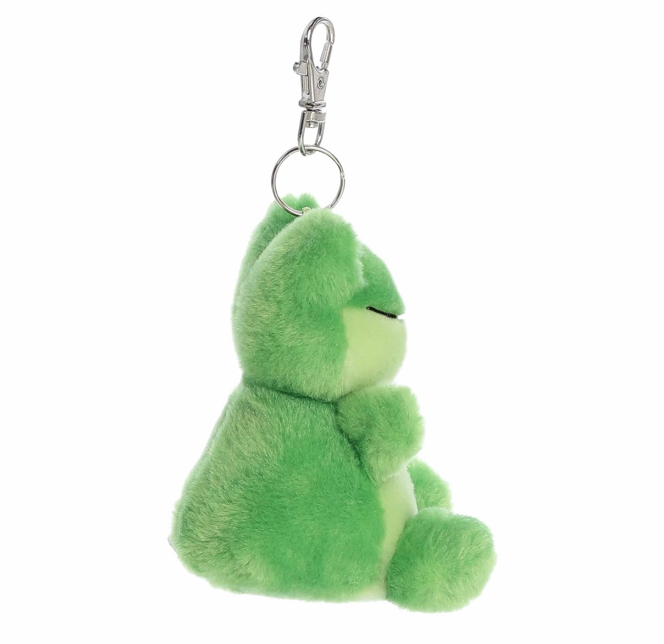 Palm Pals Ribbits Frog Clip On Keychain