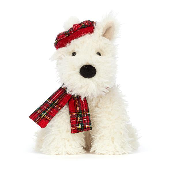 JellyCat Winter Warmer Munro Scottie Dog