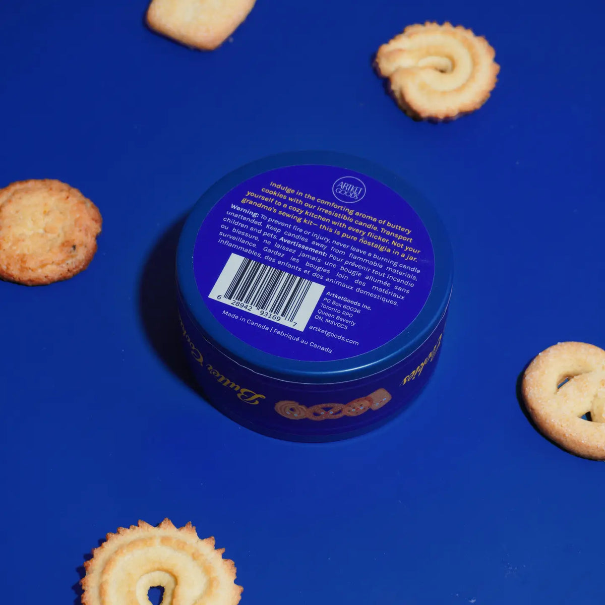 ArtketGoods Not A Sewing Kit Butter Cookies Scented Candle