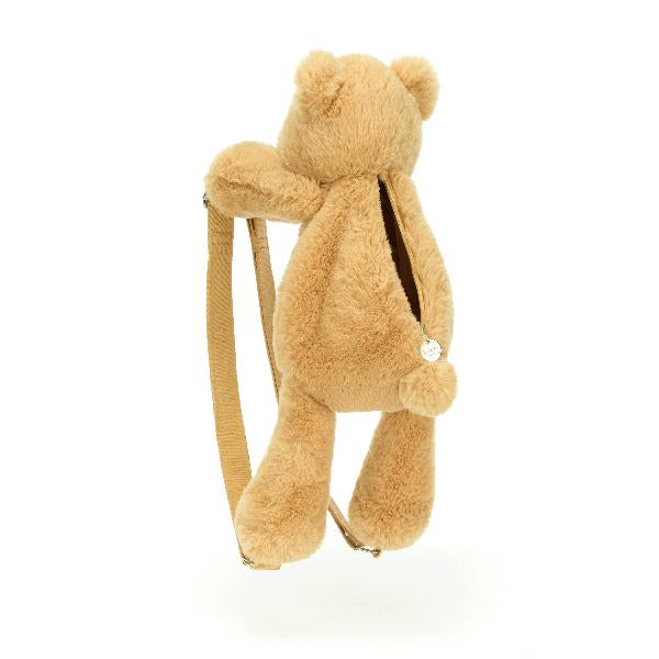 JellyCat Smudge Bear Backpack Bag