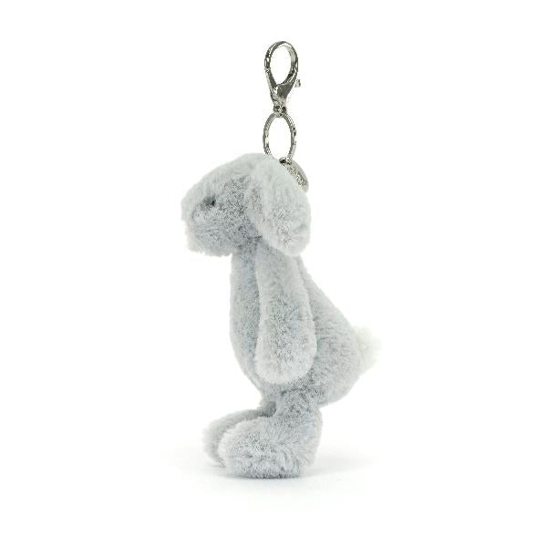 JellyCat Bashful Silver Bunny Charm