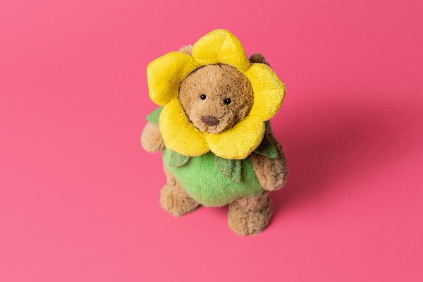 JellyCat Bartholomew Bear Daffodil