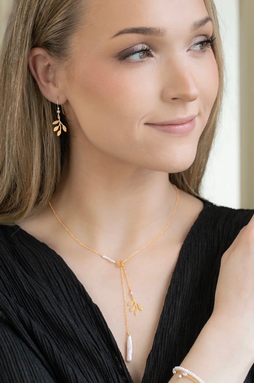 Holly Yashi Signature Earrings Gold