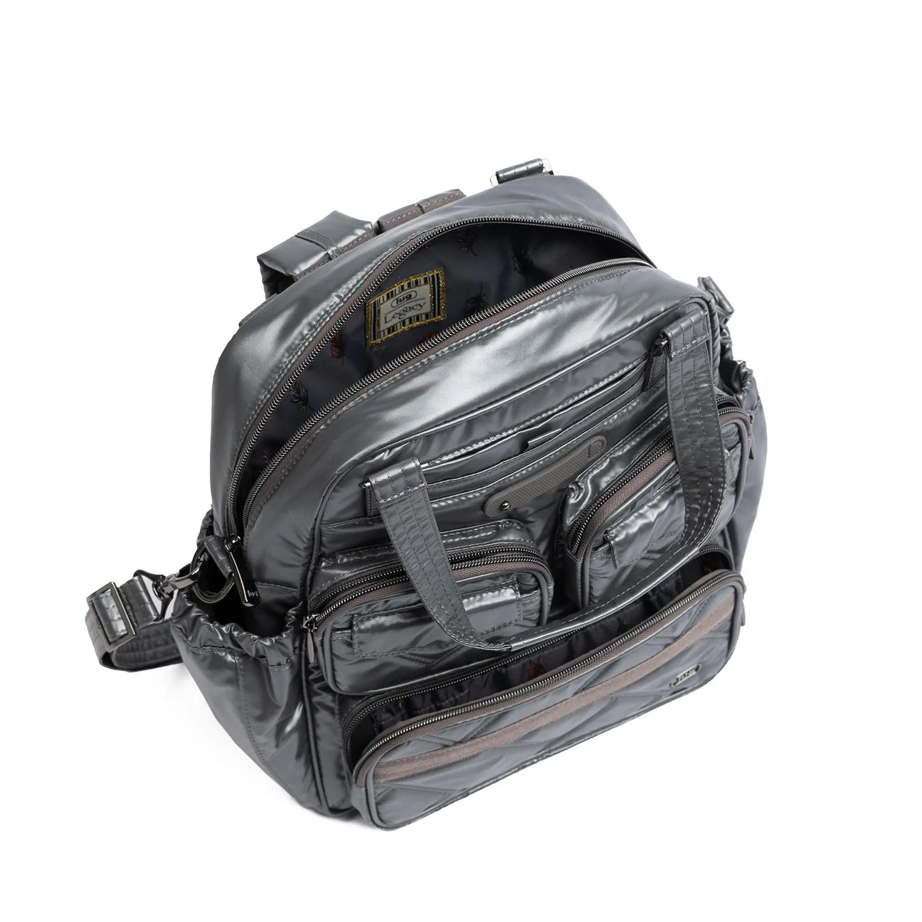 Lug Mini Convertible Puddle Jumper Metallic Grey