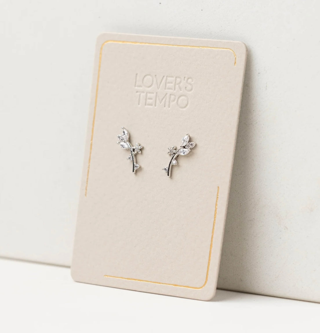 Lover’s Tempo Eden Climber Earrings Silver