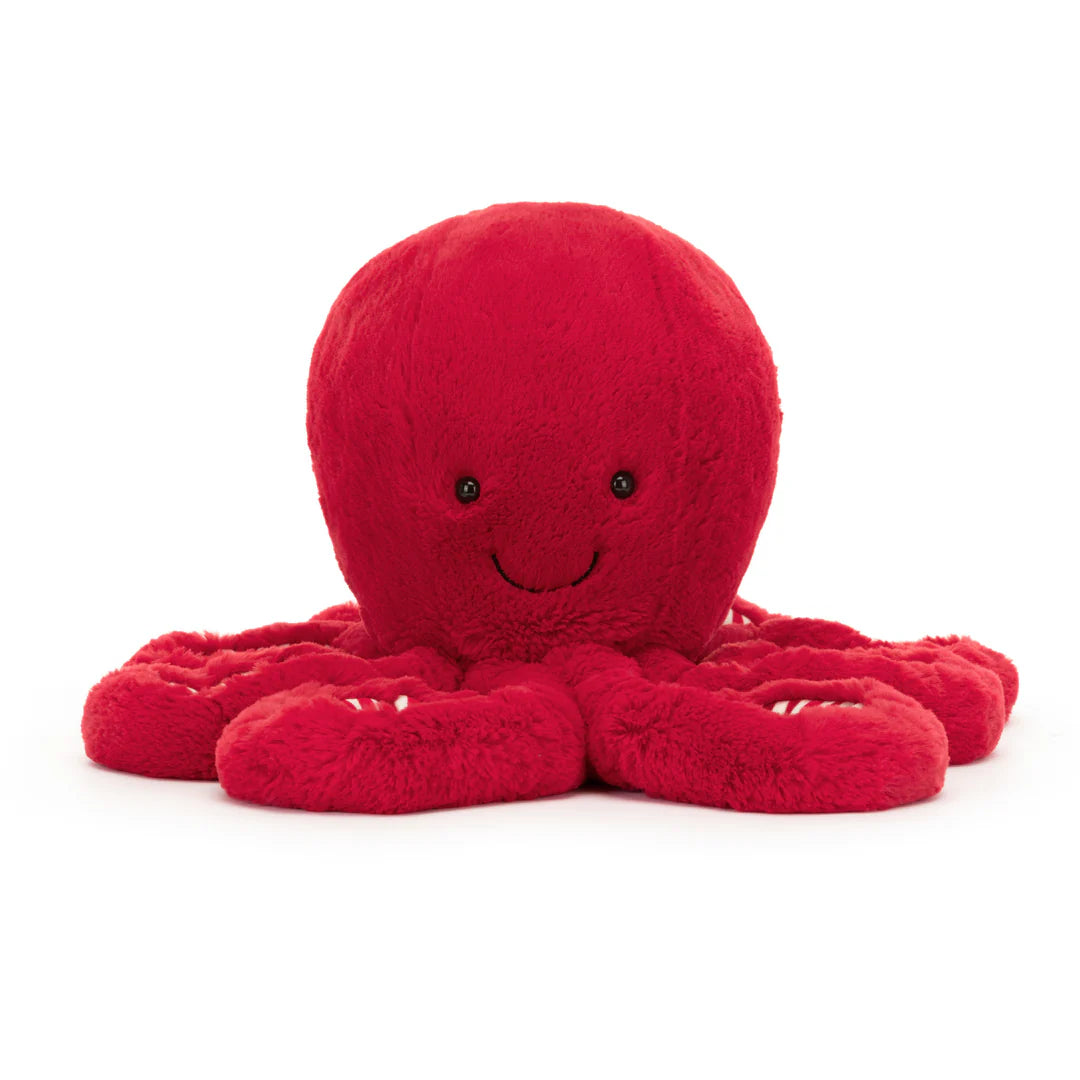 Jellycat Cranberry Octopus Large