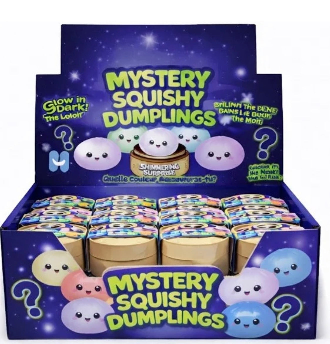 Mystery Glow In The Dark Squishy Dumpling