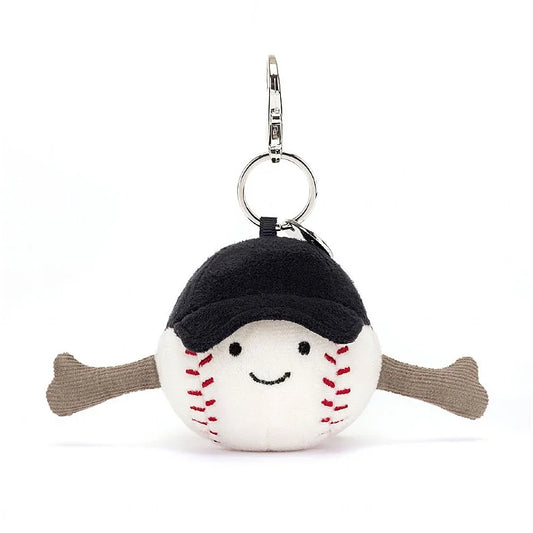 Jellycat Amuseable Sports Baseball Bag Charm