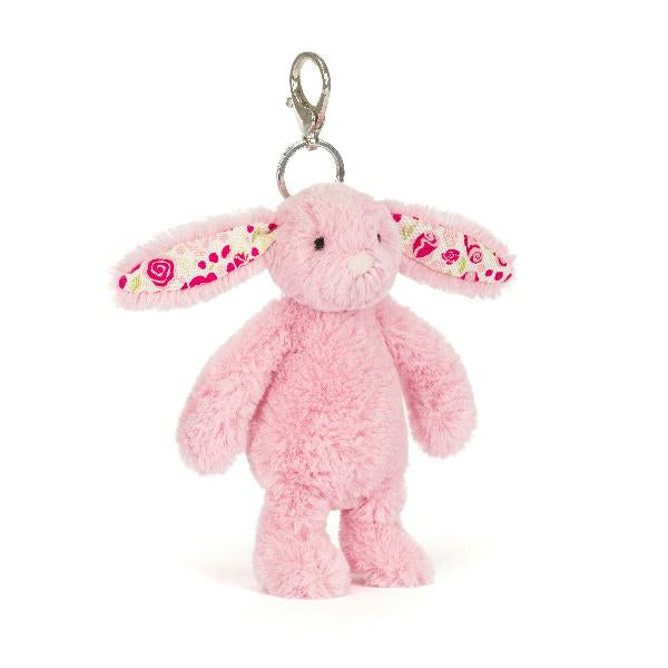Jellycat Amuseables Blushkin Blossom Bunny Bag Charm