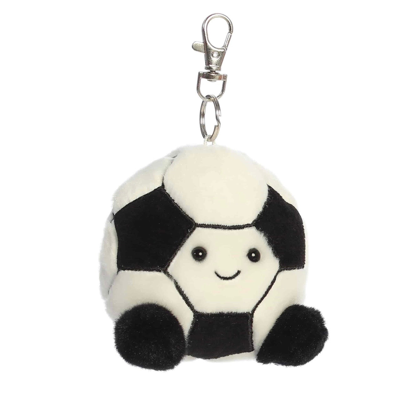 Palm Pals Striker Soccer Ball Clip On Keychain