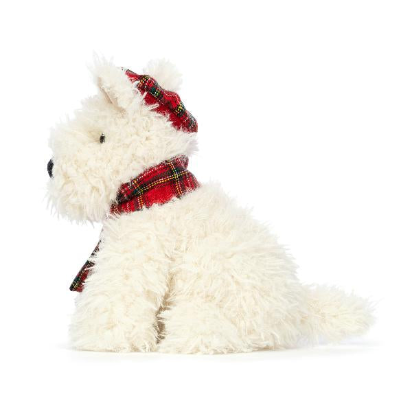 JellyCat Winter Warmer Munro Scottie Dog