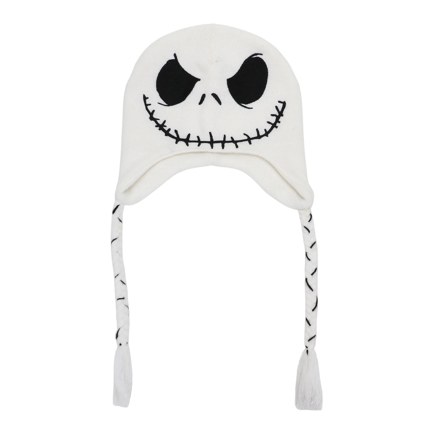 The Nightmare Before Christmas Jack Big Face Tassel Beanie