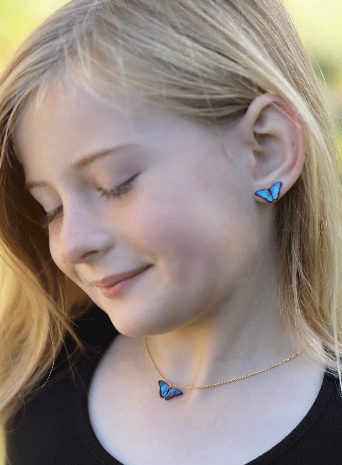 Holly Yashi Bella Butterfly Necklace For Kids