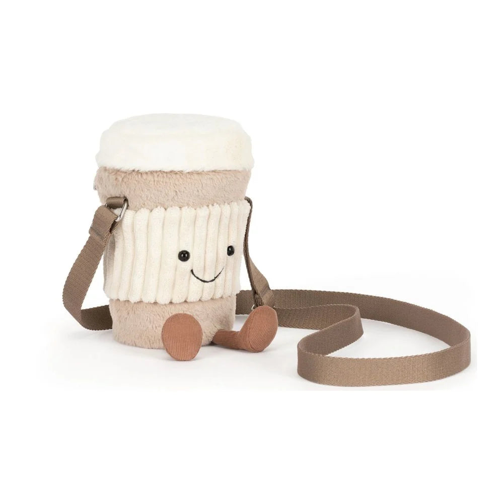 JellyCat Amuseables Perkle Coffee Shoulder bag