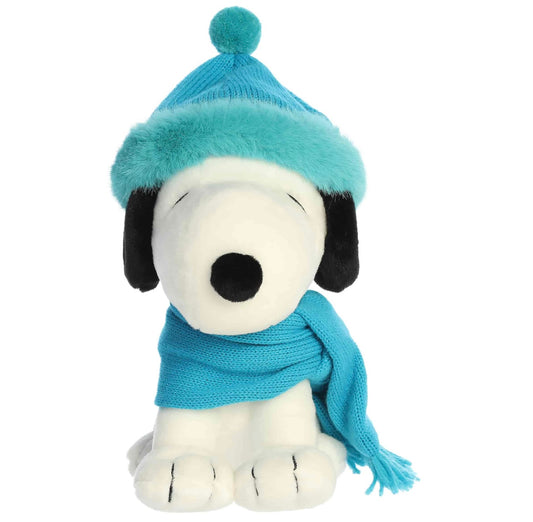 Snoopy With Winter Scarf
