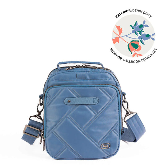 Lug Skeeter Bridge Crossbody Denim Blue