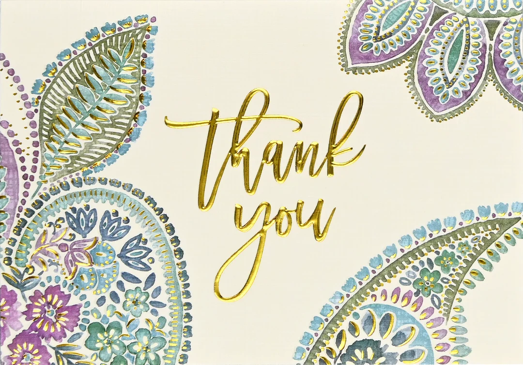 Boxed Thank You Cards (Various Styles)