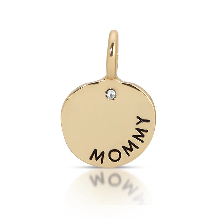 Lucky Feather Mom or Grandma Charm