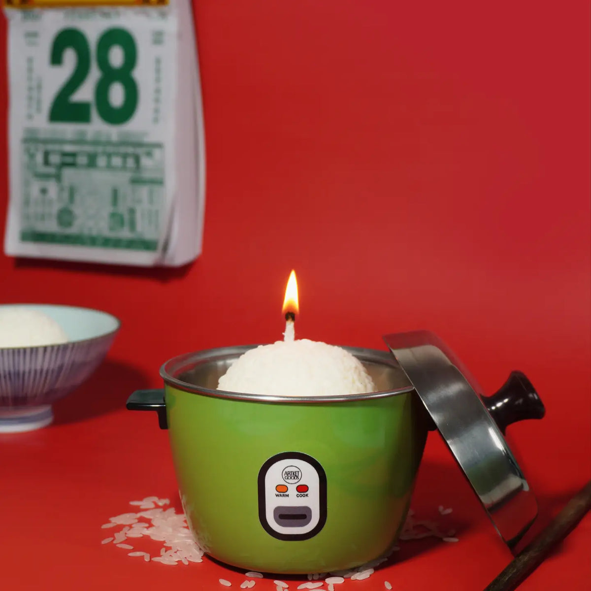 ArtketGoods Don’t Forget The Rice Candle