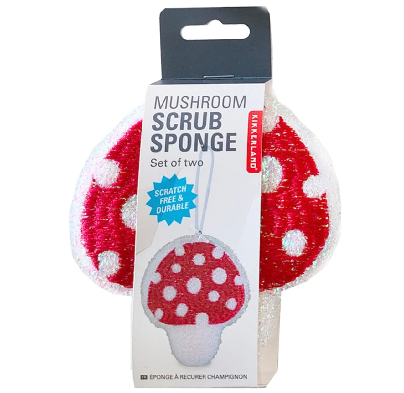 Kikkerland Mushroom Sponges