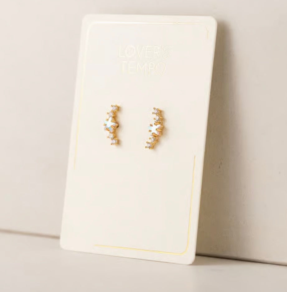 Lover’s Tempo Stargazer Climber Earrings