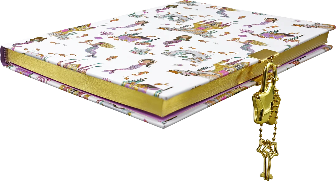 Locking Journal Mermaid Tales