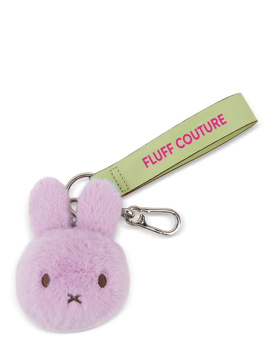 Miffy Fuzzy Bag Charm Lilac