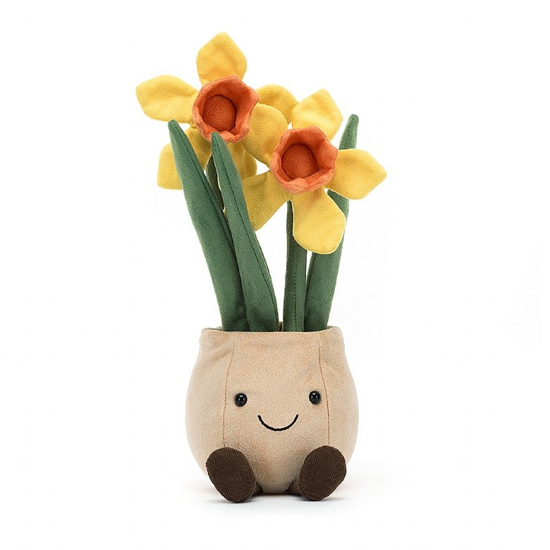 JellyCat Amuseable Daffodil Pot