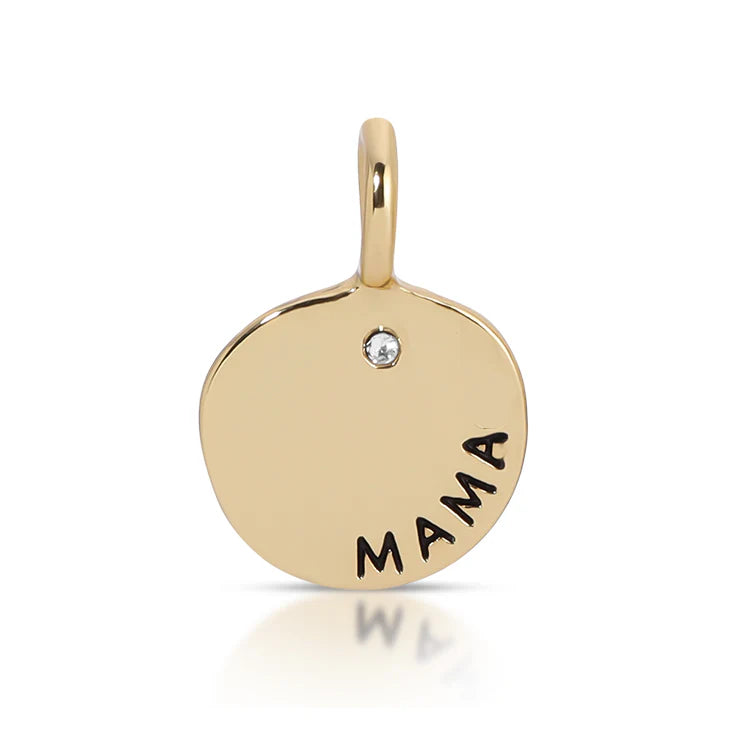 Lucky Feather Mom or Grandma Charm