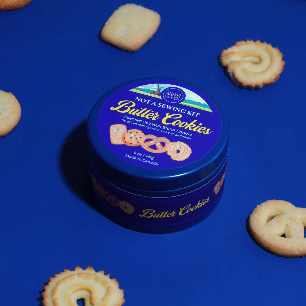 ArtketGoods Not A Sewing Kit Butter Cookies Scented Candle
