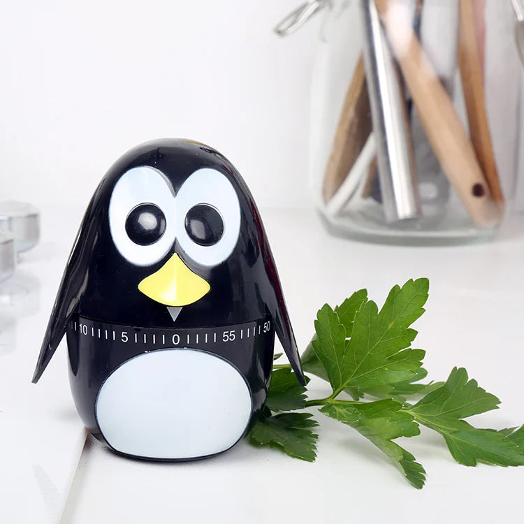 Kikkerland Penguin Kitchen Timer