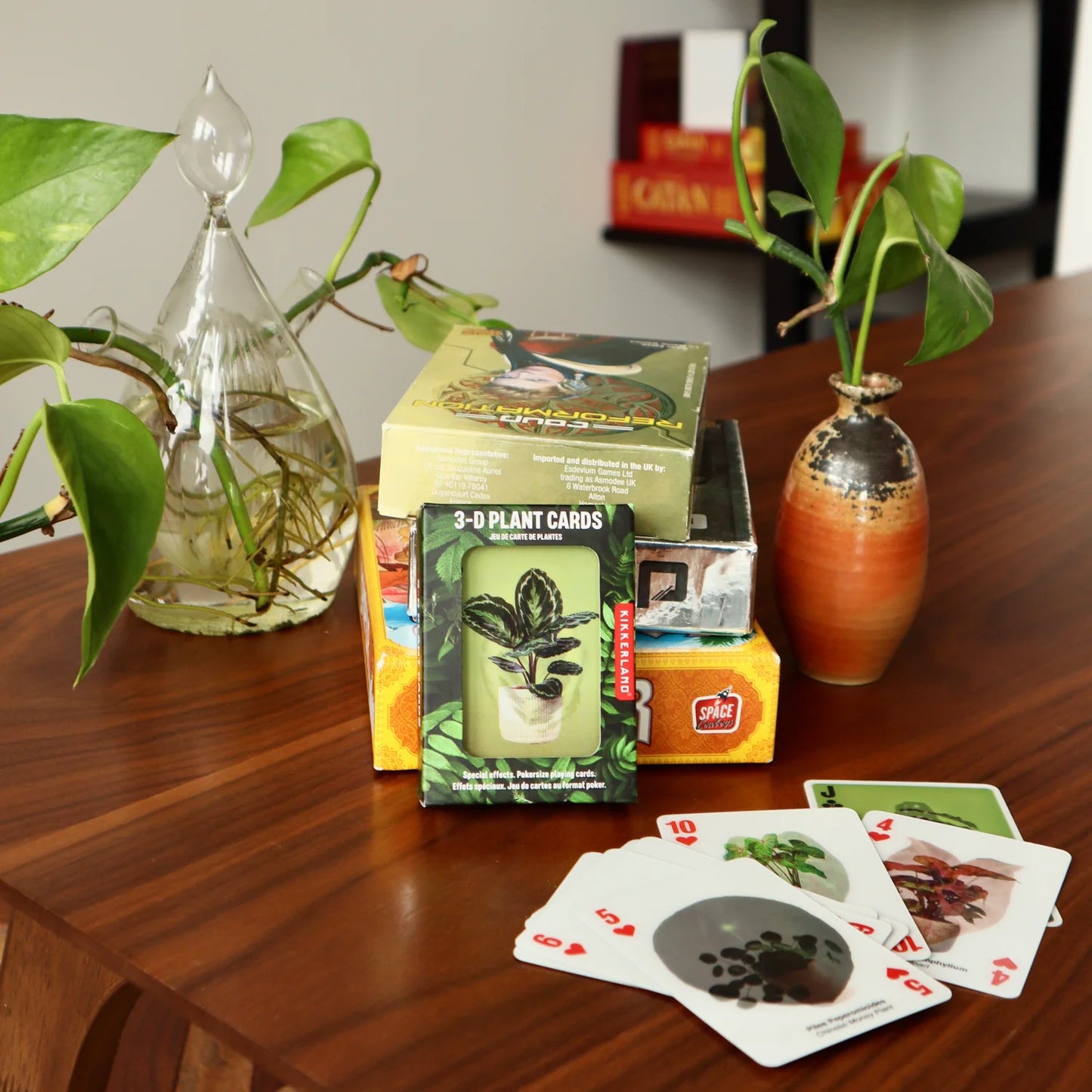 Kikkerland 3D Plant Playing Cards
