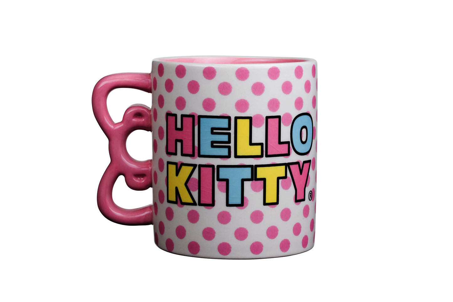 Hello Kitty Sculpted Bow Shaped Handle Mug
