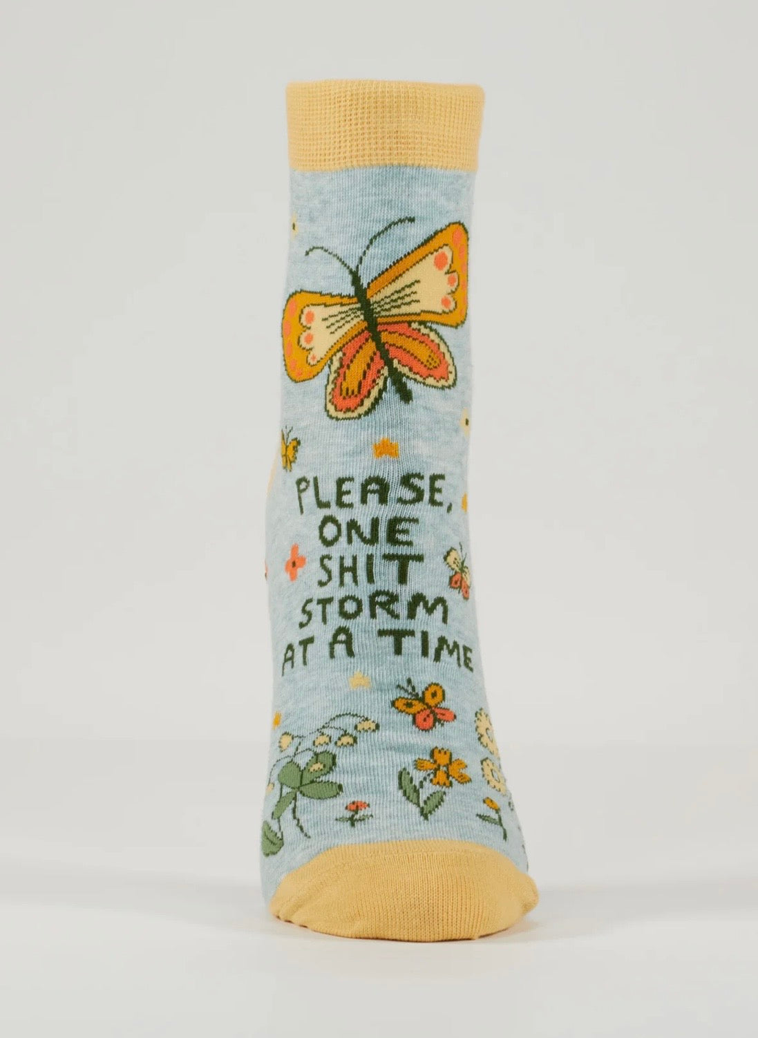 Blue Q Women’s Shit Storm Ankle Socks