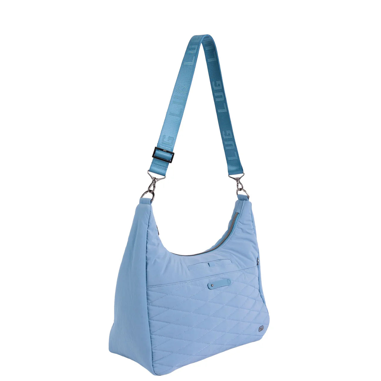 Lug Balsa Large Hobo Bag Denim Drift