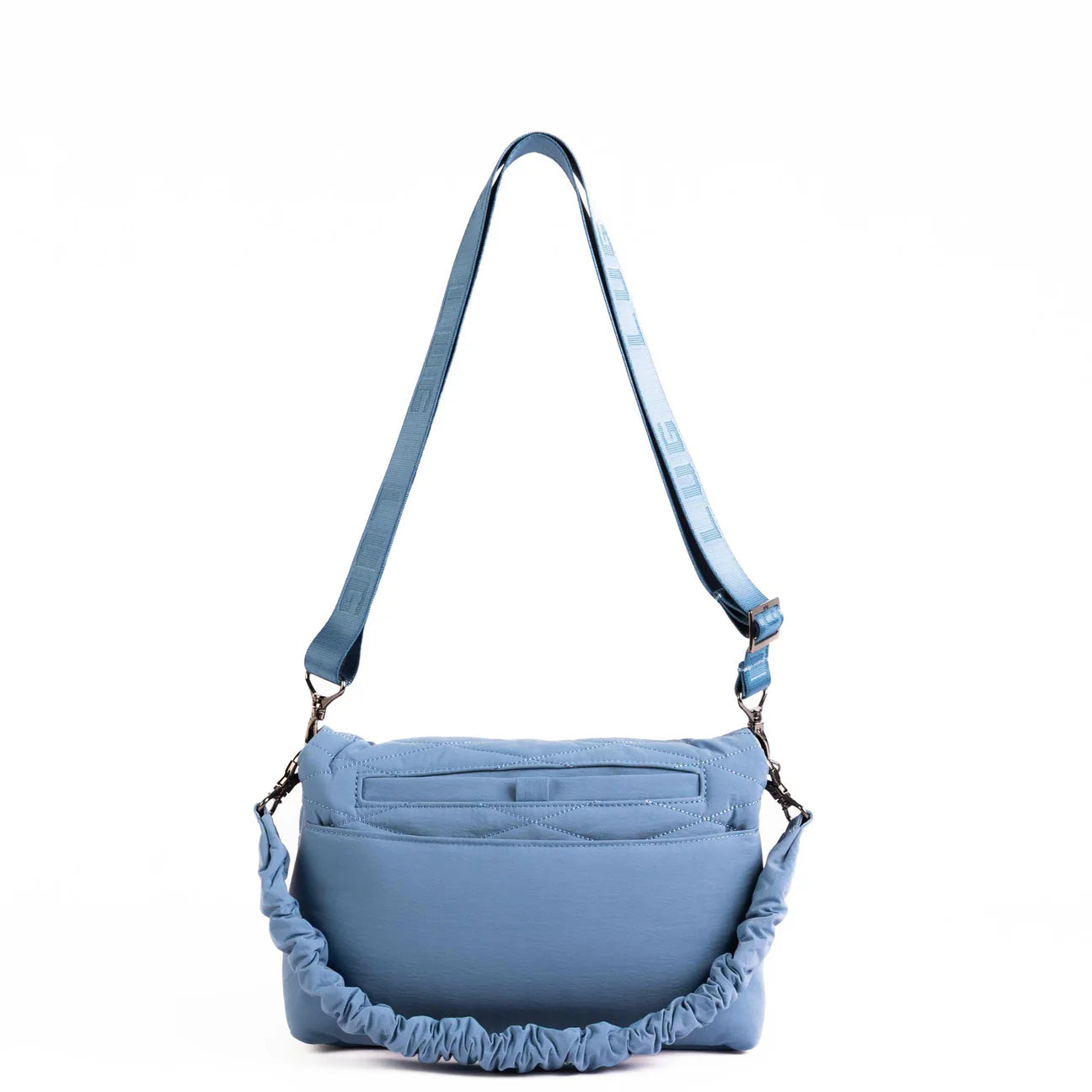 Lug Bina Fold Over Crossbody Bag Denim Drift