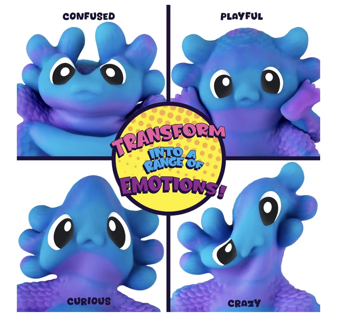 ORB Funkee Axolotl Stretchy Toy