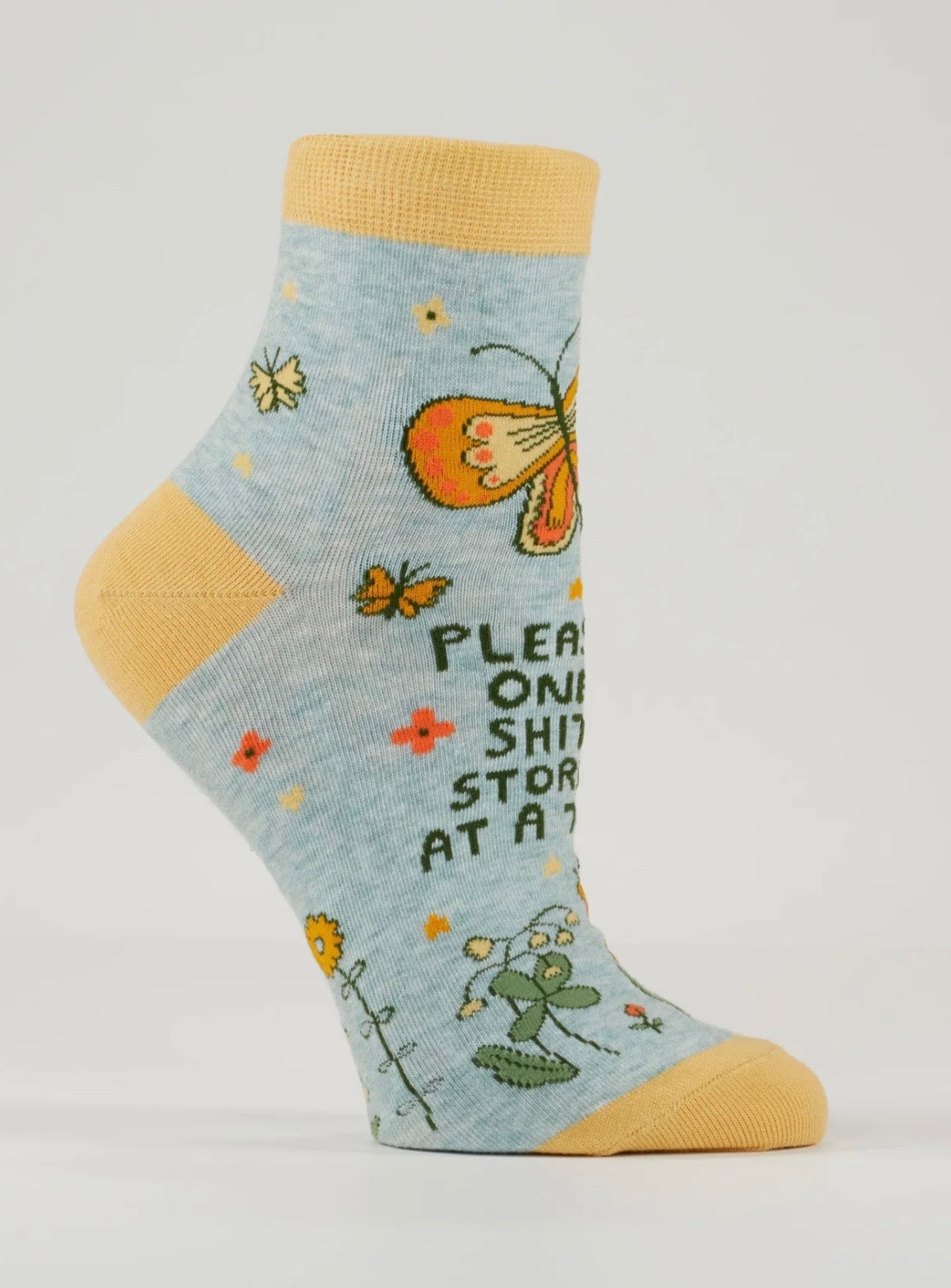 Blue Q Women’s Shit Storm Ankle Socks