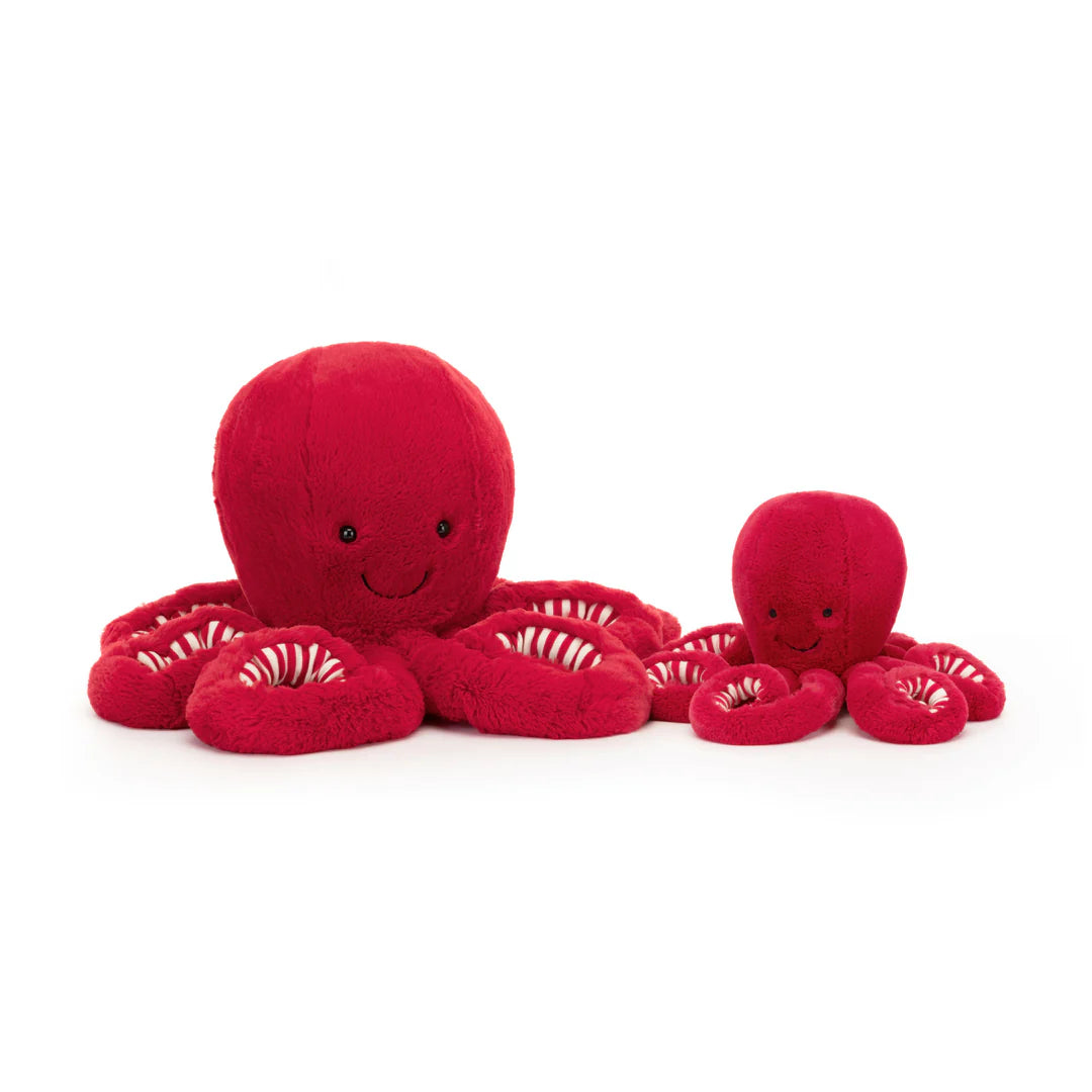 Jellycat Cranberry Octopus Large