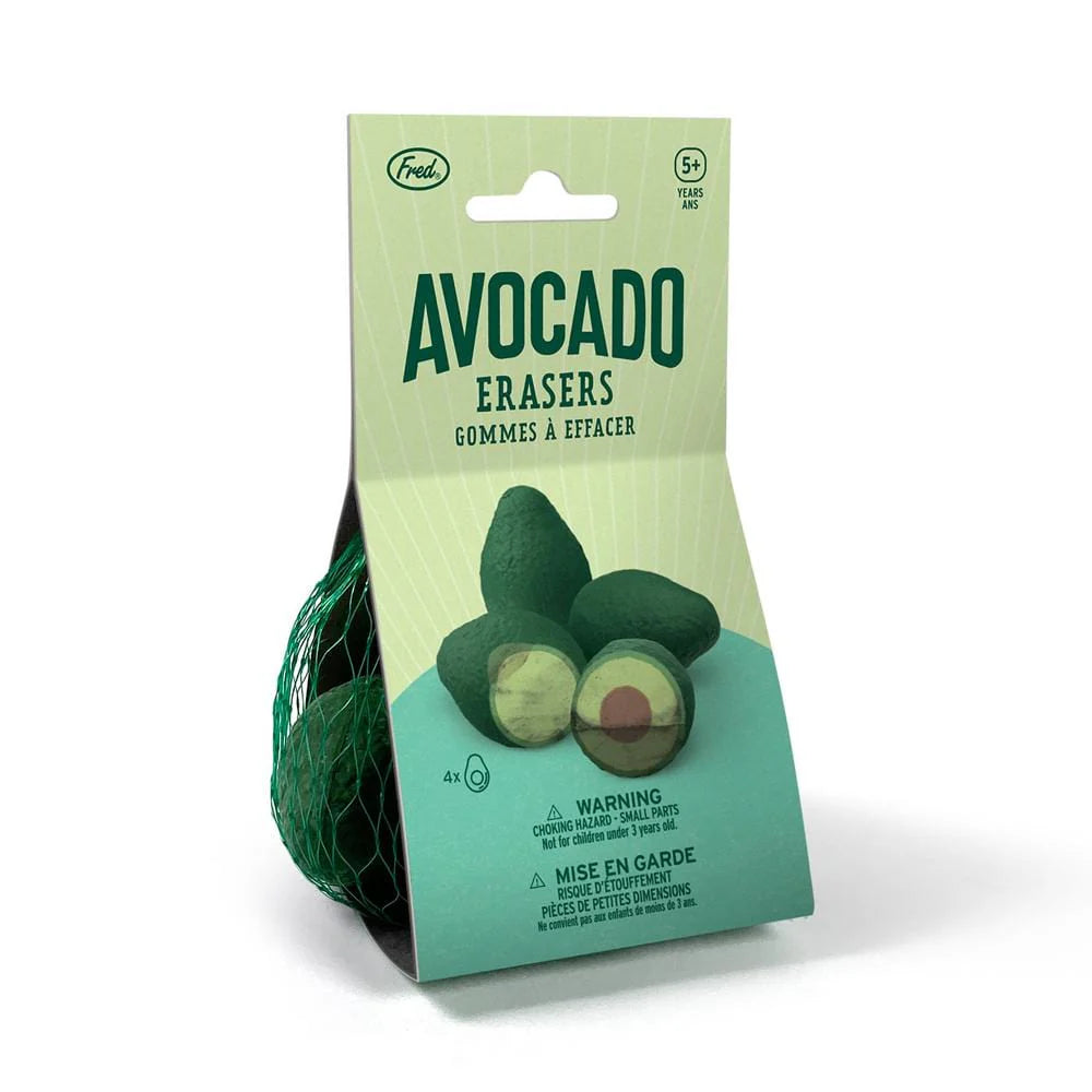 Fred & Friends Avocado Erasers