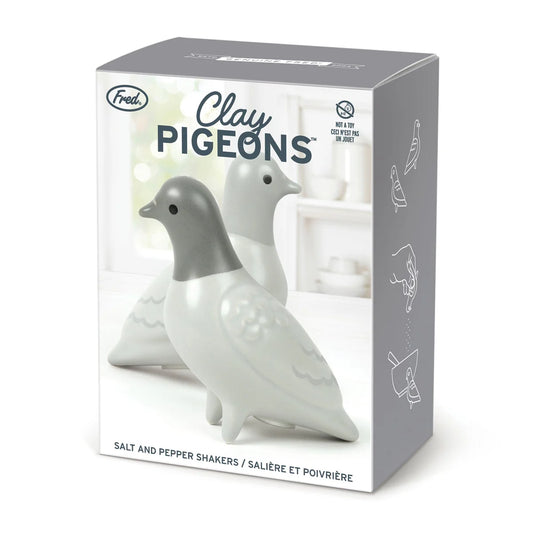 Fred Clay Pigeons Salt & Pepper Shaker