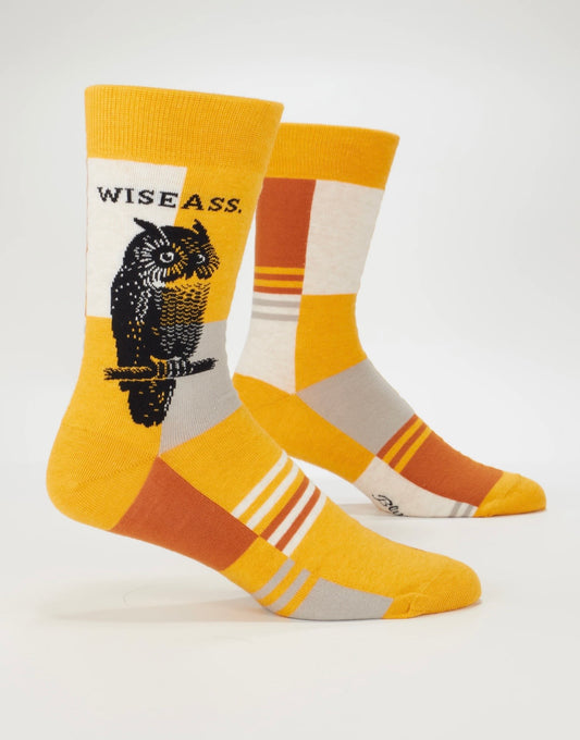Blue Q Men’s Wiseass Crew Sock