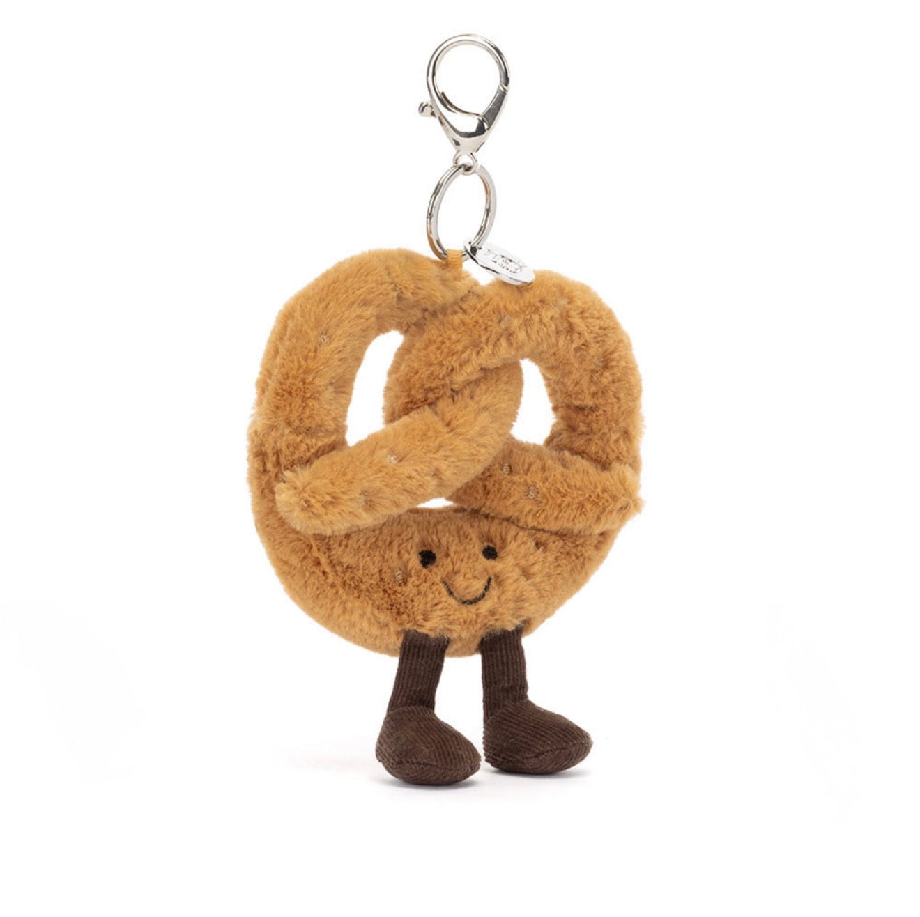 Jellycat Amuseables Pretzel Bag Charm