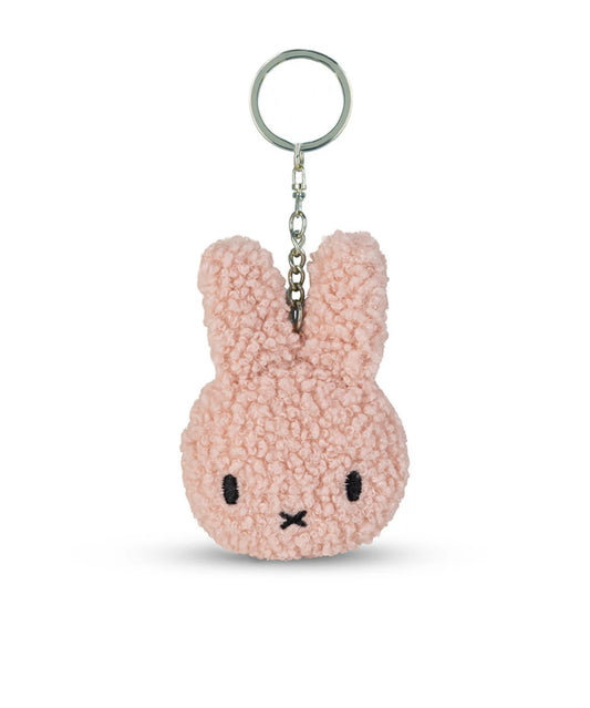 Miffy Flat Teddy Keychain Pink