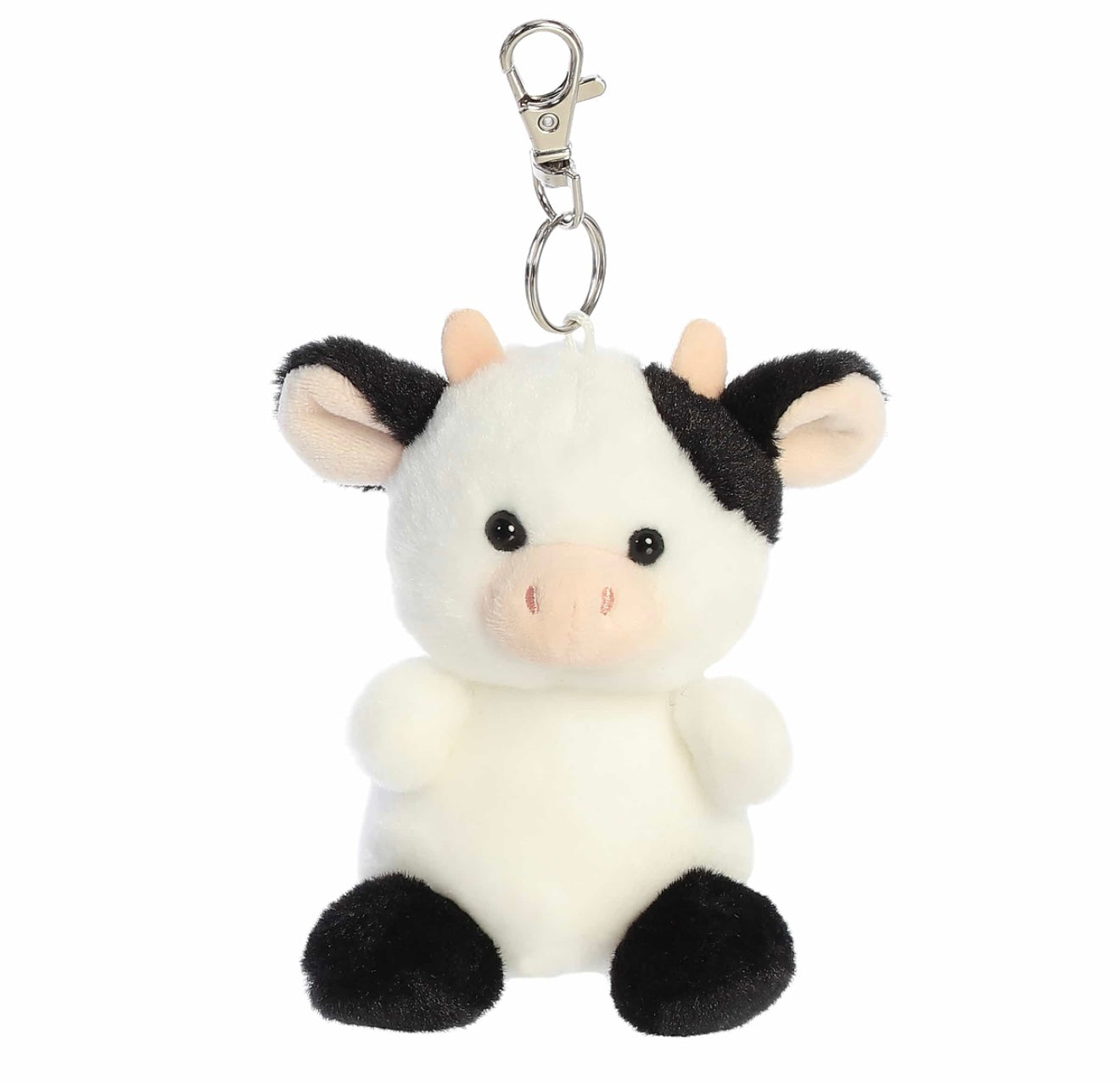 Palm Pals Sweetie Cow Clip On Keychain