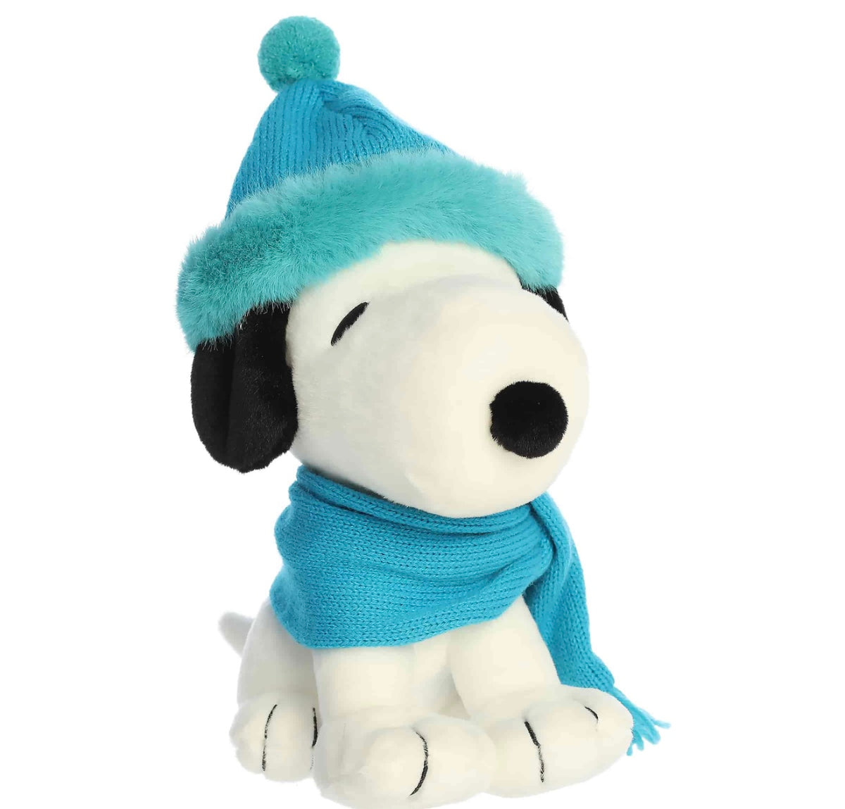 Snoopy With Winter Scarf