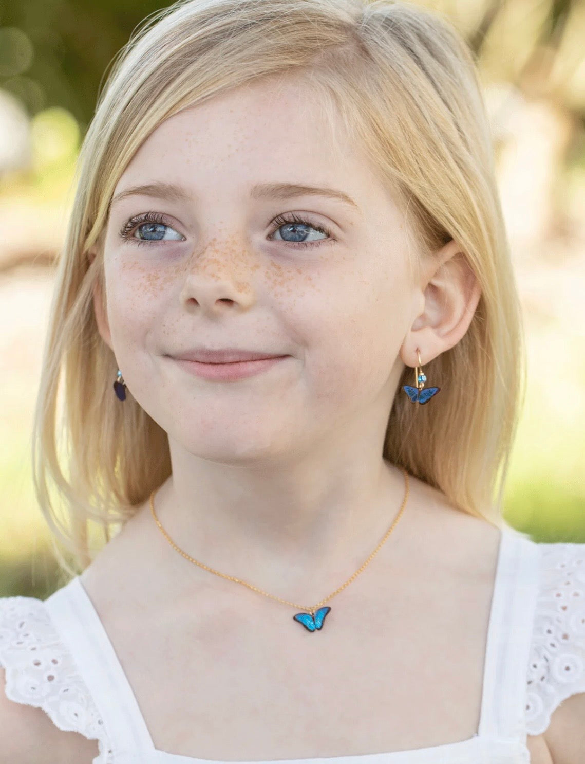 Holly Yashi Bella Butterfly Necklace For Kids