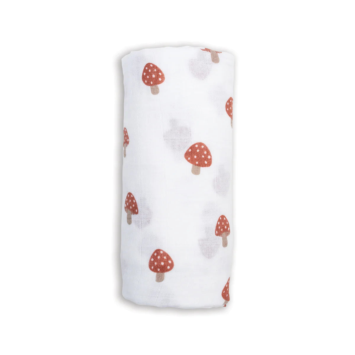 Lulujo Mushroom Swaddle Blanket