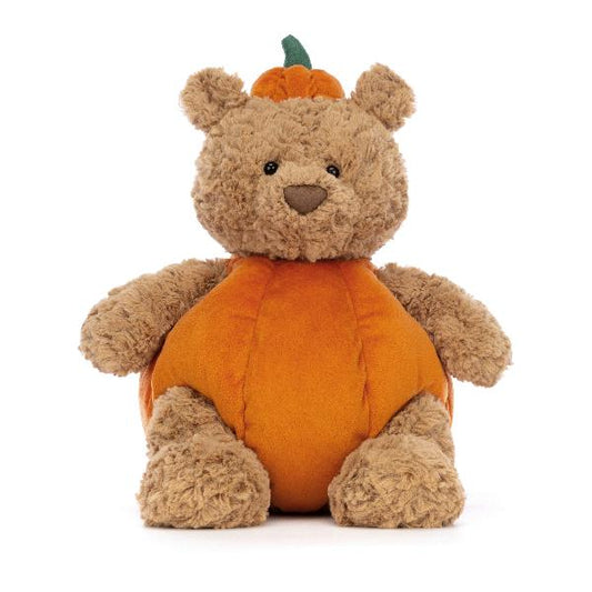 JellyCat Bartholomew Bear Pumpkin