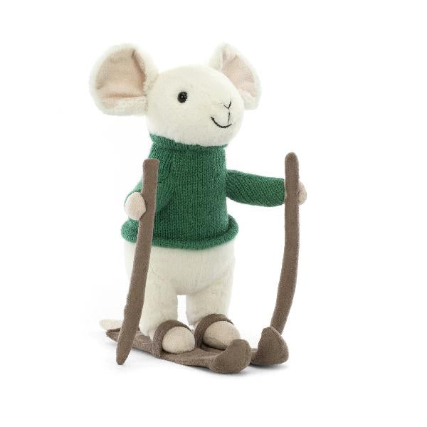 JellyCat Merry Mouse Skiing